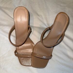 Forever 21 Tan Women's Heels